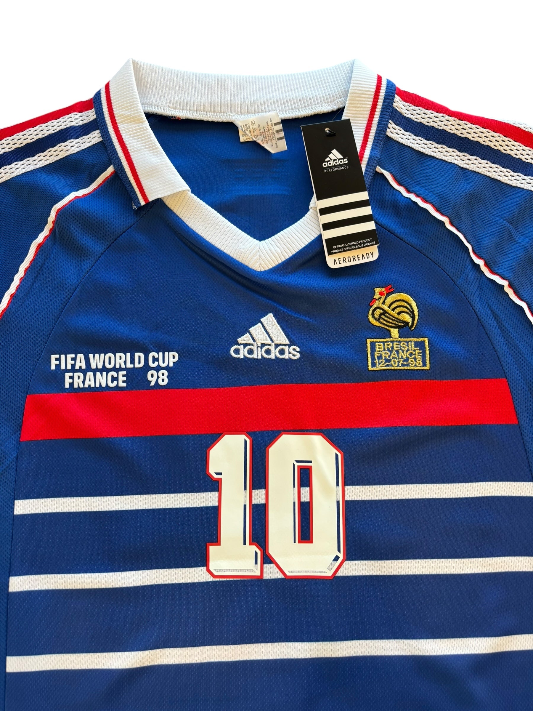 Frakkland treyja 98/99 - Zidane #10